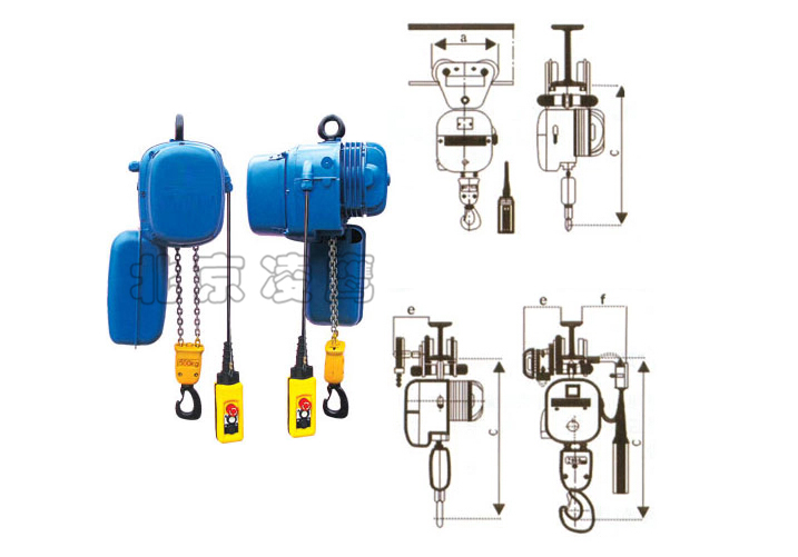 PK型環(huán)鏈電動葫蘆結構圖